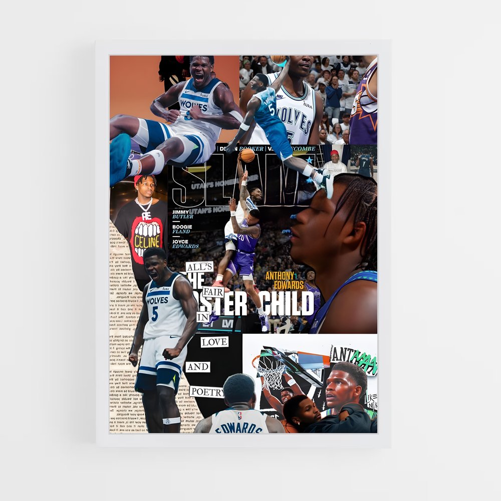 Poster Les Titans de la NBA – affiche Basketball (vue 3)